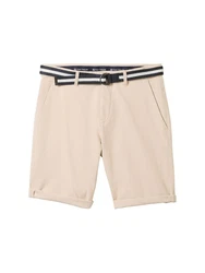 TOM TAILOR Bermudas Slim Chino Shorts Beige/Khaki