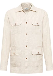 Eterna Langarmhemd MODERN FIT Beige/Khaki