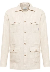 Eterna Langarmhemd MODERN FIT Beige/Khaki