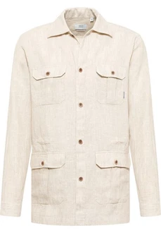 Eterna Langarmhemd MODERN FIT Beige/Khaki Eterna Langarmhemd MODERN FIT Beige/Khaki