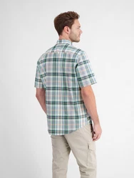 LERROS Kurzarmhemd für Herren (short sleeved, large checked) 