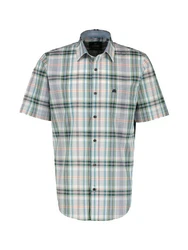 LERROS Kurzarmhemd für Herren (short sleeved, large checked) 
