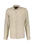 LERROS Langarmhemd Beige/Khaki/Weiß