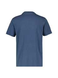 LERROS T-Shirt mit Logoprint Blau/Dunkelblau