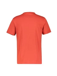 LERROS T-Shirt mit Logoprint Rot/Orange