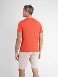 LERROS T-Shirt mit Logoprint Rot/Orange