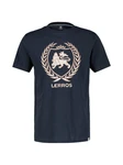 LERROS T-Shirt mit Logoprint Dunkelblau/Braun/Blau/Lila