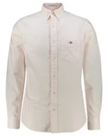 Gant Langarmhemd Regular Fit Oxford Hemd Weiß/Khaki/Orange/Beige/Creme
