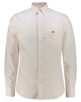 Gant Langarmhemd Regular Fit Oxford Hemd Weiß/Khaki/Orange/Beige/Creme