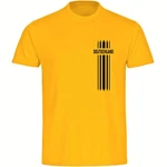 multifanshop T-Shirt Herren Deutschland Gelb