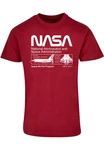 ABSOLUTE CULT T-Shirt Herren Nasa Space Shuttle Program Dunkelrot/Rot
