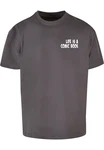 Merchcode T-Shirt Herren Book Comic Heavy Oversized Tee Grau/Schwarz/Dunkelgrau