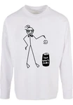 Merchcode Herren Last Year Oversized Longsleeve Weiß