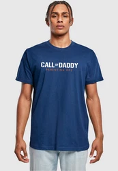 Merchcode T-Shirt Fathers Day - Call of Daddy Dunkelblau/Grau/Hellblau
