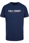 Merchcode T-Shirt Fathers Day - Call of Daddy Dunkelblau/Grau/Hellblau