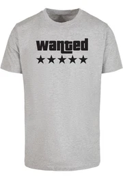 T-Shirt Herren Wanted T-Shirt Round Neck (1-tlg)