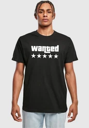 Merchcode Wanted T-Shirt Round Neck 