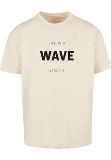 Merchcode T-Shirt Herren Summer Life is a Wave Heavy Oversize Tee Weiß/Khaki/Beige/Dunkelblau/Creme Merchcode T-Shirt Herren Summer Life is a Wave Heavy Oversize Tee Weiß/Khaki/Beige/Dunkelblau/Creme
