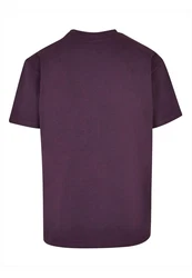 Merchcode T-Shirt Herren Summer Life is a Wave Heavy Oversize Tee Lila/Dunkelblau