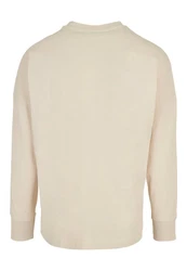 Merchcode Longsleeve Herren Khaki/Beige