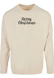 Merchcode Longsleeve Herren Khaki/Beige
