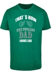 Merchcode Coolest Dad T-Shirt Round Neck Grün/Türkis/Dunkelgrün Merchcode Coolest Dad T-Shirt Round Neck Grün/Türkis/Dunkelgrün