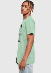 Merchcode Coolest Dad T-Shirt Round Neck Grün/Hellgrün/Türkis