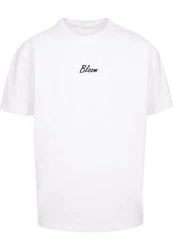 Merchcode T-Shirt Flowers Bloom Heavy Oversized Tee Hellblau/Weiß/Rosa/Braun/Schwarz