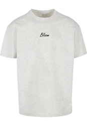 Merchcode T-Shirt Flowers Bloom Heavy Oversized Tee Hellblau/Grau/Rosa/Braun/Silber