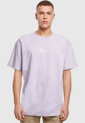 Merchcode T-Shirt Flowers Bloom Heavy Oversized Tee Lila