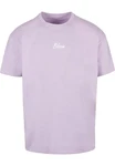 Merchcode T-Shirt Flowers Bloom Heavy Oversized Tee Lila