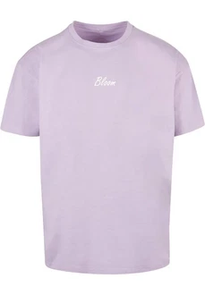 Merchcode T-Shirt Flowers Bloom Heavy Oversized Tee Lila