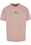 Merchcode T-Shirt Flowers Bloom Heavy Oversized Tee Rosa
