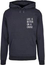 Kapuzensweatshirt Herren Life Is Better Basic Hoody (1-tlg)