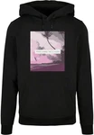 Merchcode Kapuzensweatshirt Summer Story Basic Hoody (1-tlg) Schwarz/Rosa
