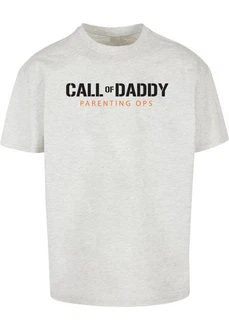 Merchcode T-Shirt Merchcode Herren Fathers Day - Call of Daddy Heavy Oversize Tee Grau
