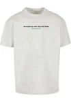 Merchcode T-Shirt Never Give Up Heavy Oversized Tee Grau/Hellgrau/Khaki Merchcode T-Shirt Never Give Up Heavy Oversized Tee Grau/Hellgrau/Khaki