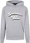 Merchcode Herren Summer Vibes Basic Hoody Grau/Hellblau/Blau/Silber/Braun