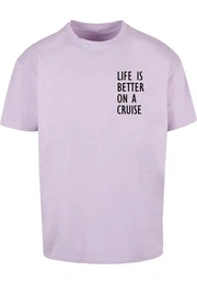 T-Shirt Herren Life Is Better Heavy Oversized Tee (1-tlg)