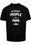 Merchcode T-Shirt Herren Schwarz/Braun/Lila