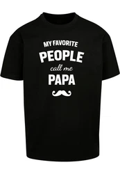 Merchcode T-Shirt Herren Schwarz/Braun/Lila