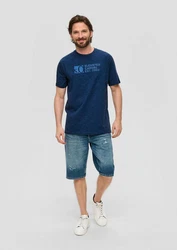 s.Oliver T-Shirt Basic Rundhals 2er Pack Blau/Dunkelblau/Hellblau