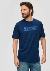 s.Oliver T-Shirt Basic Rundhals 2er Pack Blau/Dunkelblau/Hellblau
