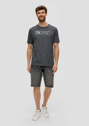 s.Oliver T-Shirt Basic Rundhals 2er Pack Dunkelgrau/Grau/Dunkelrot/Braun