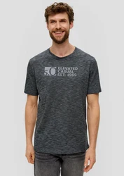 s.Oliver T-Shirt Basic Rundhals 2er Pack Dunkelgrau/Grau/Dunkelrot/Braun