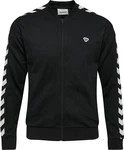 hummel Langarmshirt hmlARCHIVE REGULAR POLY ZIP JACKET Schwarz/Weiß/Beige