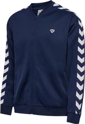 hummel Langarmshirt hmlARCHIVE REGULAR POLY ZIP JACKET Dunkelblau/Blau