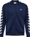 hummel Langarmshirt hmlARCHIVE REGULAR POLY ZIP JACKET Dunkelblau/Blau