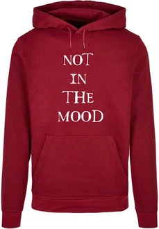 Merchcode Kapuzensweatshirt NITM - Hollow X Basic Hoody Dunkelrot/Rot