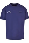 Merchcode T-Shirt Barely Awake Heavy Oversize Tee Dunkelblau/Blau/Lila